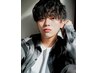 【25日限定】メンズカット+パーマ+スパ ￥9500