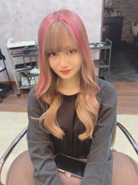 シオ ヘアー デザイン(Sio. hair design) 誰とも被りたくない！欲張りカラー！