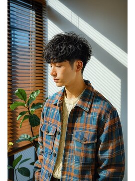 コポル(Copol) メンズ×ゆるめシャドウパーマ