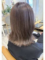 ラボヌールヘアーグレース 門前仲町店(La Bonheur hair grace)&nbsp;ミルクティーブラウン/脱白髪染め/シャンパンベージュ