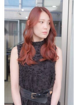 ソレイユ(Soleil) ボルドーカラー/暖色カラー/ダブルカラー/表参道【松本匡介】