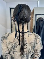 オウン(AUN)&nbsp;リボンシニヨンカチモリ