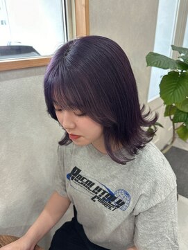 ソーバイスターク(THOR by stark) ラベンダー/ブリーチ/ダブルカラー/姫路/姫路美容院