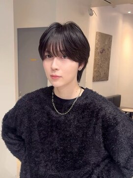 ジュノヘアージャパン 表参道(JUNO HAIR JAPAN) MEN’S HAIR/サーフカール/刈り上げセンターパート/渋谷