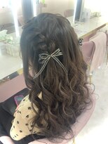 ルート(Ru-t)&nbsp;ハーフ編み込みツイン♪