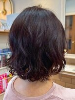 ナオシ トレス 富雄店(nao*c tres) ゆるウェーブボブ【奈良市】