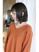 リブロ(liblo) ショートバングのパーマボブ【liblo】