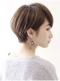 ひし形ショートボブ/ショートヘア/30代/40代/50代/表参道