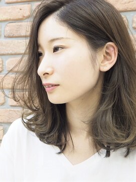 エムスラッシュ たまプラーザ(M.SLASH) 抜け感…色っぽセミディ