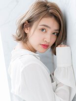 ローレン(LOREN)&nbsp;＊LOREN＊ハイライト３Dカラー耳かけ無造作カールボブディ