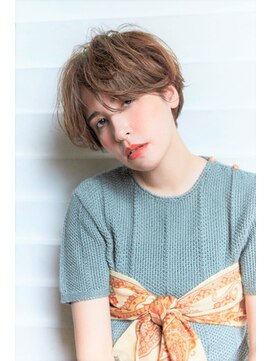 ラレイ(Lalei) 表参道駅/青山 大人かわいいワンサイドショート 辻幸奈