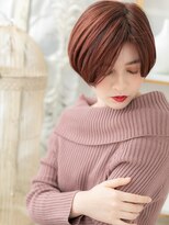モッズヘア 上尾西口店(mod's hair) 個性的外国人風カラー…小顔前下がりボブb上尾20代30代40代