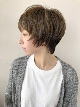 ヘアーアンドスパ フェリーチェ ミチ 野田屋町店(HAIR&SPA felice MICHI) 抜け感ショート