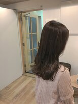 テラス(Terrace)&nbsp;【Terrace】ロング×ミルクティーベージュ