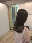 【Terrace】ロング×ミルクティーベージュ