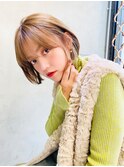 ［kate大宮］ナチュラルストレートxキャラメルベージュ