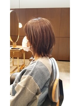フルショウ 梅田(FURUSHO) ショート/レイヤースタイル/ボブ/透明感カラー
