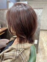 イロバイルポポル(iro...by rupopolu)&nbsp;立体感抜群！ペールピンクアッシュ