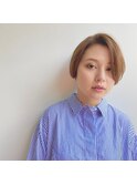 ミルクティーベージュ ハイトーンカラー【岡崎】