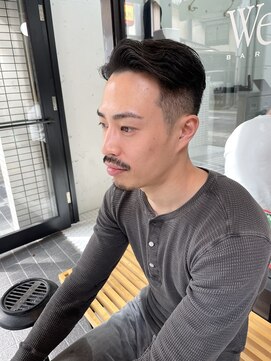 ウェルネス(Wellness) スキンフェードツイストスパイラルツーブロックマッシュ24