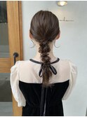 お呼ばれヘアセット