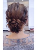 ヘアセット　アップスタイル