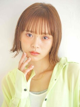 ヴァンクシー バイ ルナ(VANKCY by Luna) 透ける前髪が可愛すぎる！切りっぱなしボブ