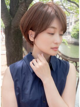 ティアラ 桜木町(TIARA) 大人可愛いひし形ショート２０代３０代ショートボブ