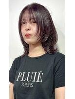 サクラ オモテサンドウ(SAKURA)&nbsp;トレンドレイヤーカット/ウルフスタイル/ラベンダーカラー