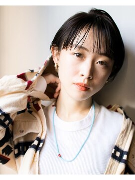 アントワープトーキョー(antwerp TOKYO) 韓国白髪ぼかしハイライトベージュ縮毛矯正髪質改善白髪染め