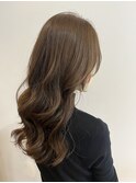韓国風レイヤー/大人ベージュ/20代/30代/40代