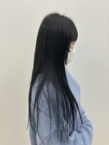 ビーヒアナウ N゜03 金沢駅西店(BE HERE NOW) 暗髪/blue black