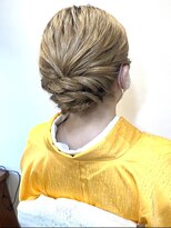 お着物　まとめ髪　ヘアセット