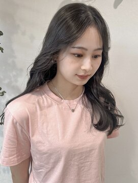 ゼスト 中野店(ZEST) 【ZEST中野/chihiro】ブリーチなしで透明感オリーブ