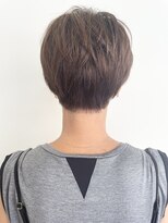 ディスアンドザット あびこ店(THIS&THAT)&nbsp;ショート×スモーキーベージュカラー