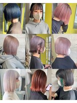ガルボ ヘアー(garbo hair) ボブ特集 ボブ得意 イメチェン カラーカット 切りっぱなし