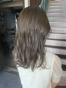 アヴァンス 天王寺店(AVANCE.) ブリーチなしWカラー×透明感