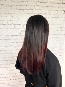 キーマン(KEYMAN) グラデーションカラー / ピンクアッシュ