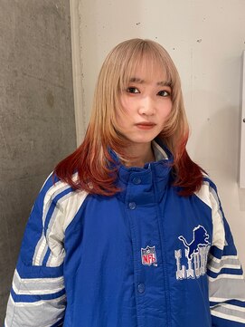 モニカ(MONIQA) 裾カラー