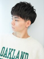 ネオリーブアイム 横浜西口店(Neolive aim)&nbsp;メンズ刈り上げショートパーマ2wayバング☆横浜