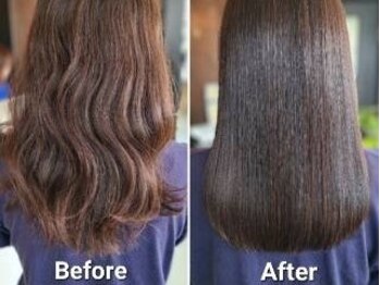 ヘアーデザインゼロ(hair design ZERO)の写真/【今までの縮毛矯正の仕上がりに満足されていますか？「髪質改善×縮毛矯正」で繰り返す縮毛矯正も艶髪に】