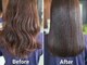 ヘアーデザインゼロ(hair design ZERO)の写真/【今までの縮毛矯正の仕上がりに満足されていますか？「髪質改善×縮毛矯正」で繰り返す縮毛矯正も艶髪に】