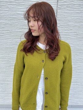 コーディアルヘア 白川本店(Cordial hair) オレンジカラー