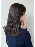 30代40代50代内巻き顔周りレイヤー髪質改善酸性ストレート