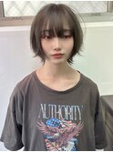 グレージュカラー グレージュ ダブルカラー ケアブリーチ