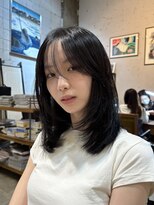 ノラ ヘアーサロン(NORA HAIR SALON) 2wayバングシースルーバングフェイスレイヤーカット