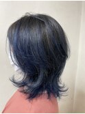 ミディアムレイヤースタイル