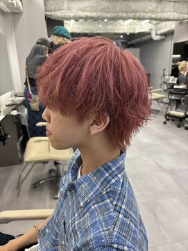 ロテ 名古屋 名駅店(Lote.) くびれヘア/アプリコットオレンジ/夏のヘアアレンジ/名古屋