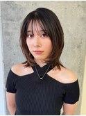 フワッと動く顔まわり♪ミディアムレイヤー/10代20代30代仙台