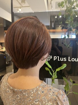 プルースラウンジ(Plus Lounge) 大人ショート大人ショートボブ30代40代50代